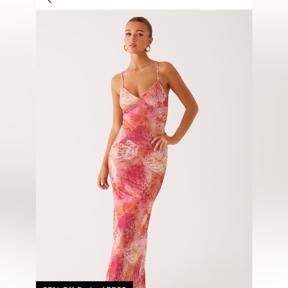 Peppermayo Pink Jellyfish Sleeveless Dress
